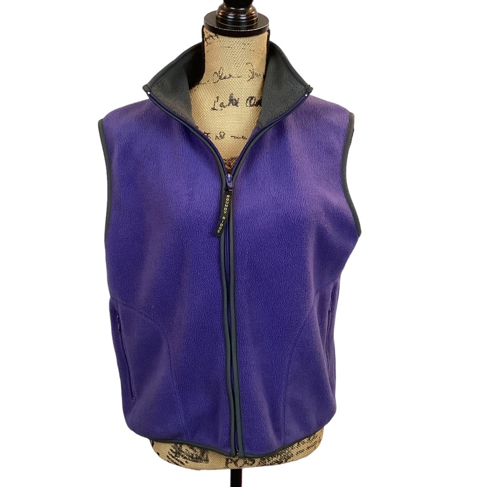 Roundy Ridge Women’s Fleece Vest Purple
